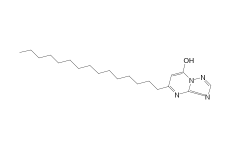 5-pentadecyl-s-triazolo[1,5-a]pyrimidin-7-ol
