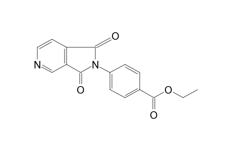 p-(3,4-pyridinedicarboximido)benzoic acid, ethyl ester