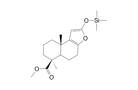 METHYL-8,12-EPOXY-12-TRIMETHYLSILYLOXY-(13-17)-PENTANORLABD-8,11-DIEN-19-OATE