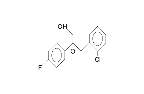 cis-2-Hydroxymethyl-3-(2-chloro-phenyl)-2-(4-fluoro-phenyl)-oxirane