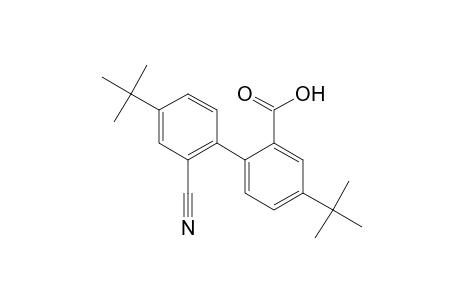 2'-cyano-4,4'-di-tert-butyl-2-biphenylcarboxylic acid