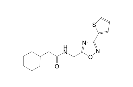 cyclohexaneacetamide, N-[[3-(2-thienyl)-1,2,4-oxadiazol-5-yl]methyl]-