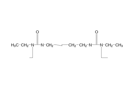1,1'-hexamethylenebis[3,3-diethylurea]