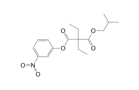 Diethylmalonic acid, isobutyl 3-nitrophenyl ester