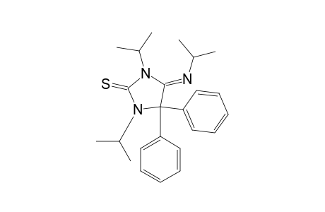 1,3-Diisopropyl-5,5-diphenyl-4-(isopropylimino)-2-thioxo-1,3-diazolidine