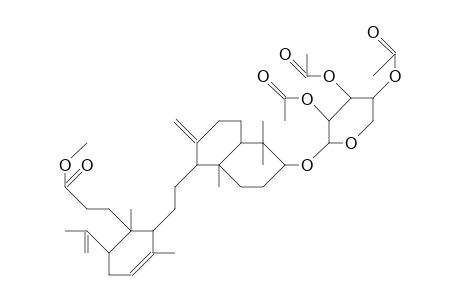 Lansioside-C,methylester, triacetate