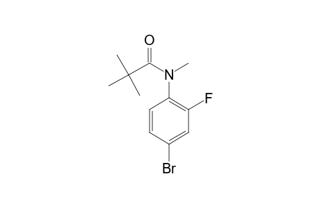 N-(4-Bromo-2-fluorophenyl)-2,2-dimethylpropanamide, N-methyl-