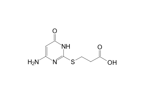 3-[(6-amino-4-keto-1H-pyrimidin-2-yl)thio]propionic acid