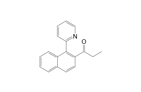 1-(1-Pyridin-2-ylnaphthalen-2-yl)propan-1-one