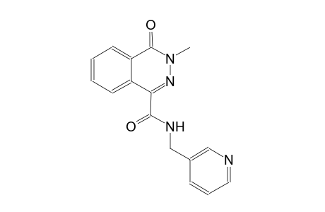 3-methyl-4-oxo-N-(3-pyridinylmethyl)-3,4-dihydro-1-phthalazinecarboxamide