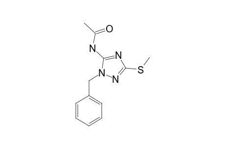 5-ACETYLAMINO-1-BENZYL-3-METHYLTHIO-1H-1,2,4-TRIAZOLE