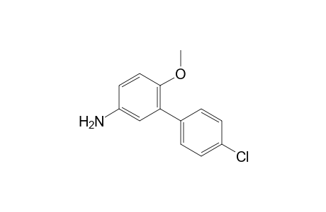 4'-Chloro-6-methoxybiphenyl-3-amine