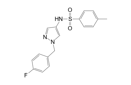 N-[1-(4-fluorobenzyl)-1H-pyrazol-4-yl]-4-methylbenzenesulfonamide