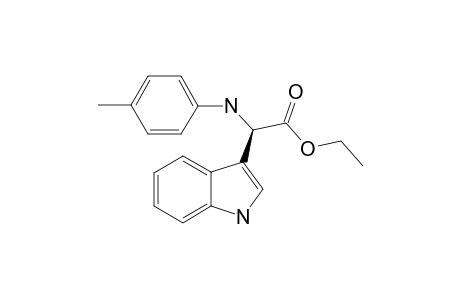 Ethyl 2-(1H-indol-3-yl)-2-(p-tolylamino)acetate