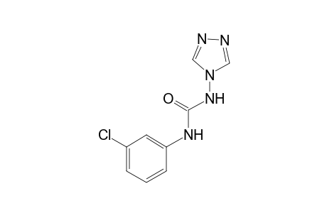 N-(3-chlorophenyl)-N'-(4H-1,2,4-triazol-4-yl)urea