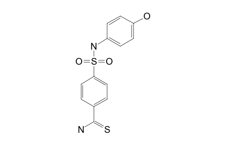 p-[(p-hydroxyphenyl)sulfamoyl]thiobenzamide