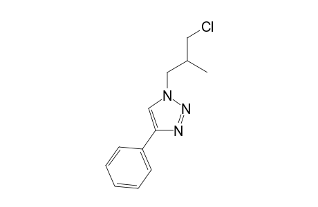 1-(3-Chloro-2-methylpropyl)-4-phenyl-1H-1,2,3-triazole