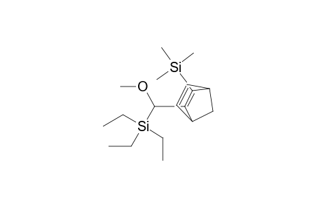 2-[(Methoxy)(triethylsilyl)methyl]-3-(trimethylsilyl)bicyclo[2.2.1]hepta-2,5-diene