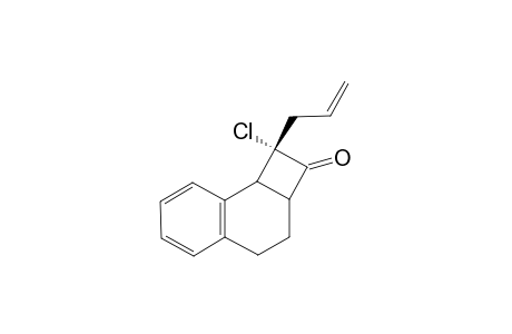 (1RS,6RS,8SR)-2,3-Benzo-8-(3'-propenyl)-8-chlorobicyclo[4.2.0]heptan-7-one