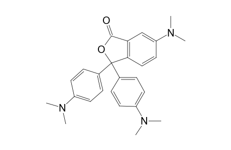 3,3-bis[p-(dimethylamino)phenyl]-6-(dimethylamino)phthalide