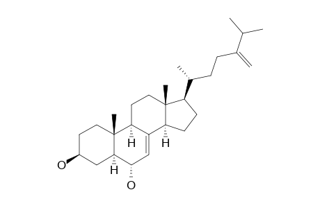 24-Methylene-5-alpha-cholest-7-ene-3-beta,6-alpha-diol