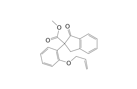 2-(Methoxycarbonyl)-2-[2-(2-propenyloxy)phenyl]-1-indanone