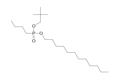 Butylphosphonic acid, dodecyl neopentyl ester