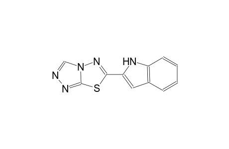 1H-indole, 2-[1,2,4]triazolo[3,4-b][1,3,4]thiadiazol-6-yl-