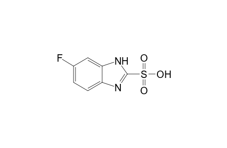 6-Fluoranyl-1H-benzimidazole-2-sulfonic acid