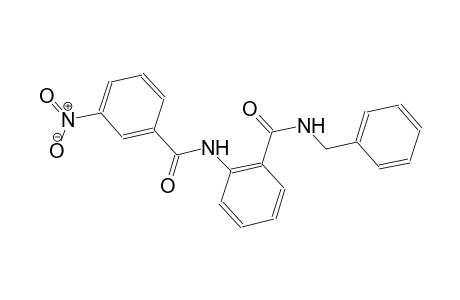 N-benzyl-2-[(3-nitrobenzoyl)amino]benzamide