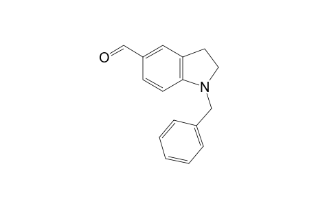 1H-Indole-5-carbaldehyde, 1-benzyl-2,3-dihydro-