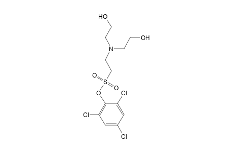 N,N-BIS(2-HYDROXYETHYL)TAURINE, 2,4,6-TRICHLOROPHENYL ESTER