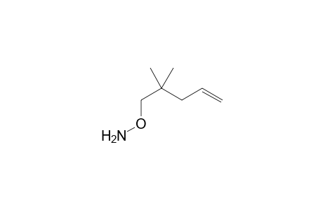 O-(2,2-Dimethylpent-4-en-1-yl)hydroxylamine