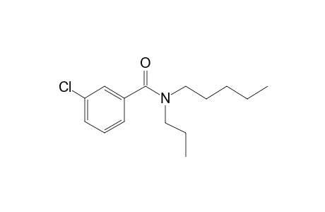 Benzamide, 3-chloro-N-propyl-N-pentyl-