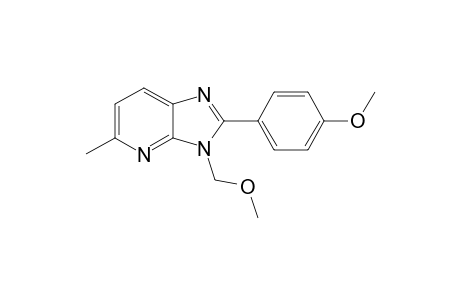 5-METHOXYMETHYL-2-(4-METHOXYPHENYL)-5-METHYL-3H-IMIDAZO-[4,5-B]-PYRIDINE