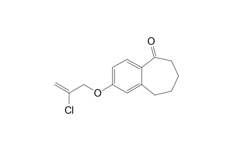 2-[(2'-Chloroallyl)oxy]-6,7,8,9-tetrahydrobenzo[b]cyclohepten-5-one