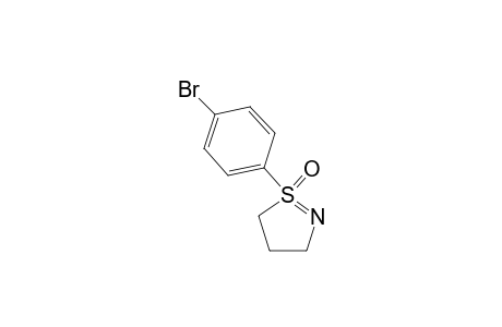 1-(4-Bromophenyl)-4,5-dihydro-3H-isothiazole 1-oxide