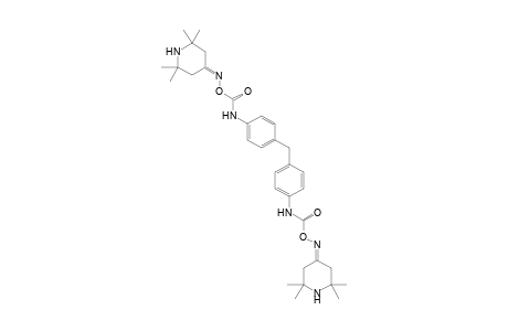 Bis(2,2,6,6-tetramethylpiperidin-4-one) 4,4'-methylenebis[O-(phenylcarbamoyl)oxime]