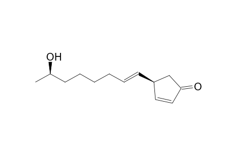 2-Cyclopenten-1-one, 4-(7-hydroxy-1-octenyl)-, [R-[R*,R*-(E)]]-