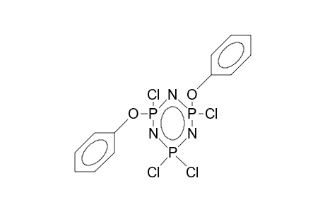 cis-2,4,6,6-Tetrachloro-2,4-diphenoxy-cyclotriphosphazene