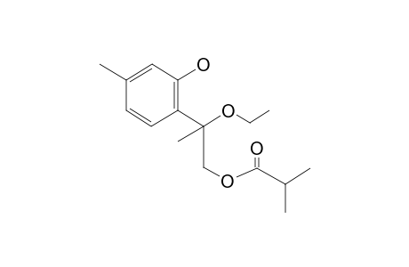 8-ETHOXY-9-ISOBUTYRYLOXYTHYMOL