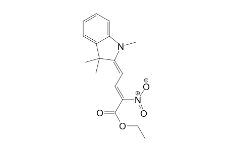 Trans-Cis-Ethyl 4-(2,3-dihydro-1,3,3-trimethyl-1H-indolylidene)-2-nitro-2-butenoate