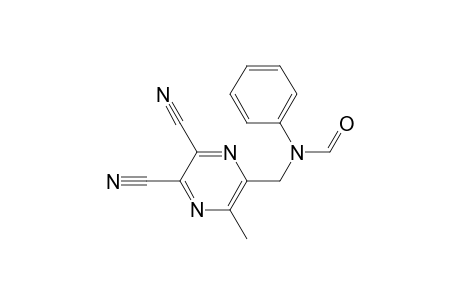 N-[(5,6-dicyano-3-methyl-2-pyrazinyl)methyl]-N-phenylformamide