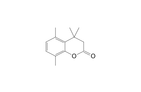 4,4,5,8-Tetramethyl-3,4-dihydro-2H-1-benzopyran-2-one