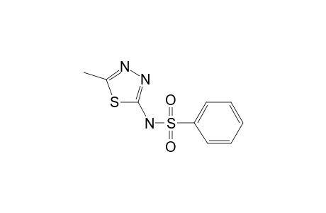 2-Methyl-5-phenylsulfonylamino-1,3,4-thiadiazole