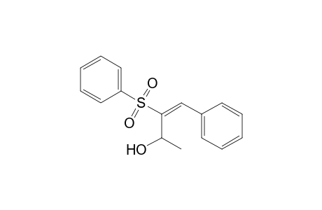(E)-4-Phenyl-3-(phenylsulfonyl)but-3-en-2-ol