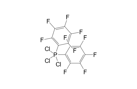 Bis(pentafluorophenyl) trichlorophosphorane