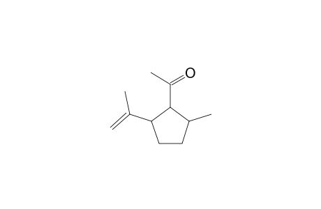 ETHANONE, 1-[2-METHYL-5-(1-METHYLETHENYL)CYCLOPENTYL]-, (1alpha,2alpha,5beta)-