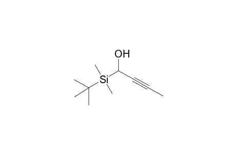 1-(tert-Butyl-dimethyl-silanyl)-but-2-yn-1-ol