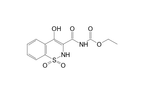 [(4-hydroxy-2H-1,2-benzothiazin-3-yl)carbonyl]carbamic acid, ethylester, S,S-dioxide